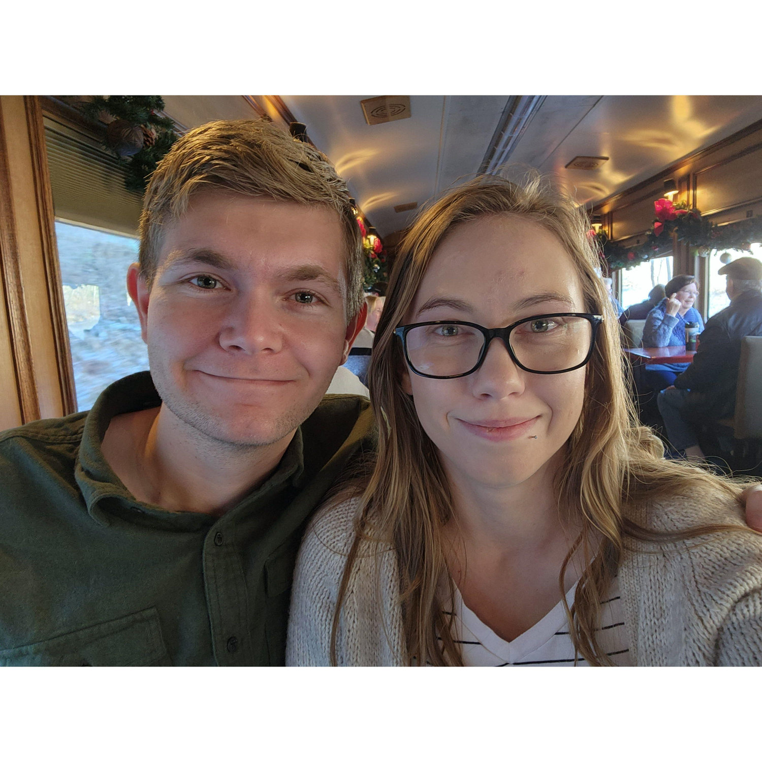 A Christmas train ride on the polar express