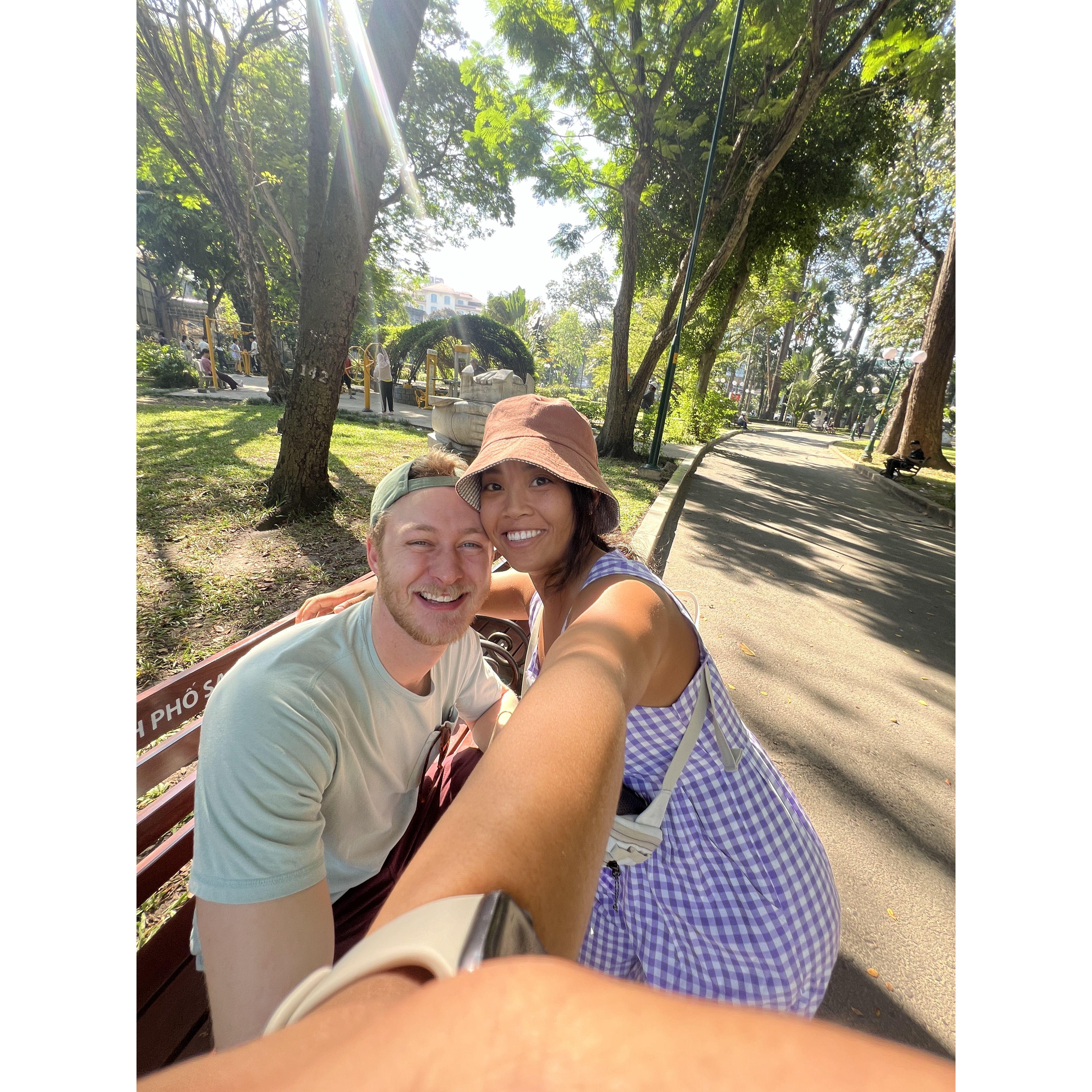 Ben's first time in Vietnam!