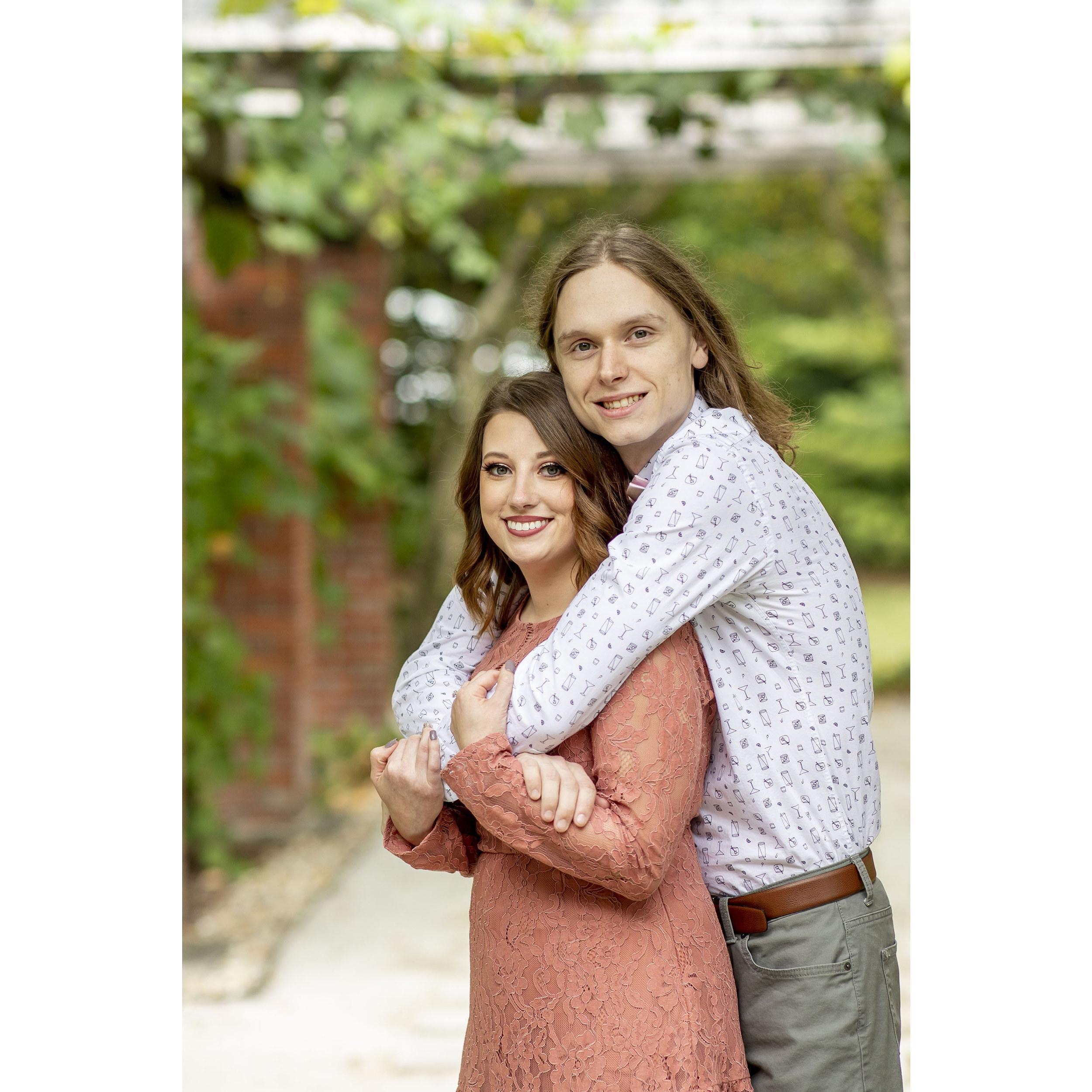 Our engagement session for our first planned wedding day 10-10-2020. Thanks COVID