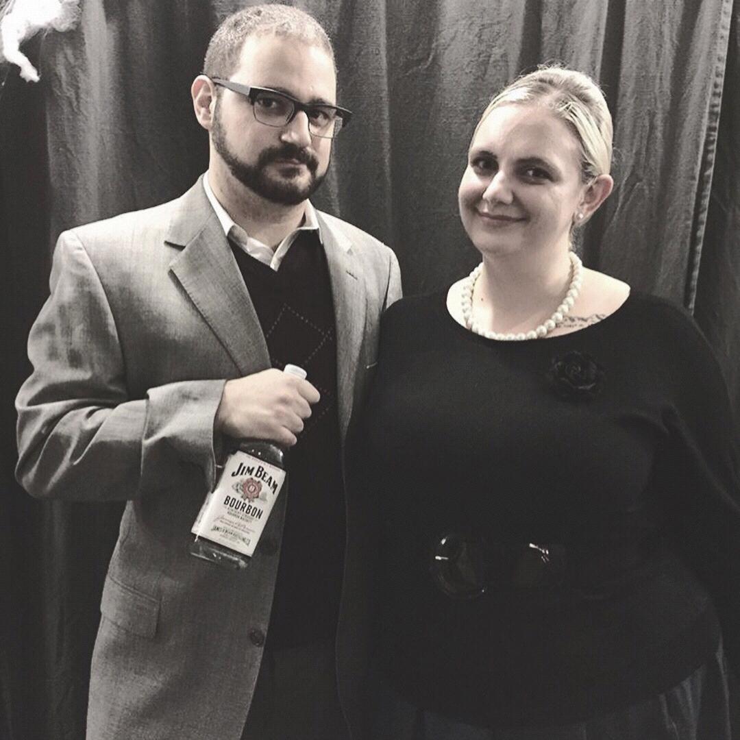 Halloween forever ago! We dressed up like Pam and Cyril from one of our favorite shows Archer.