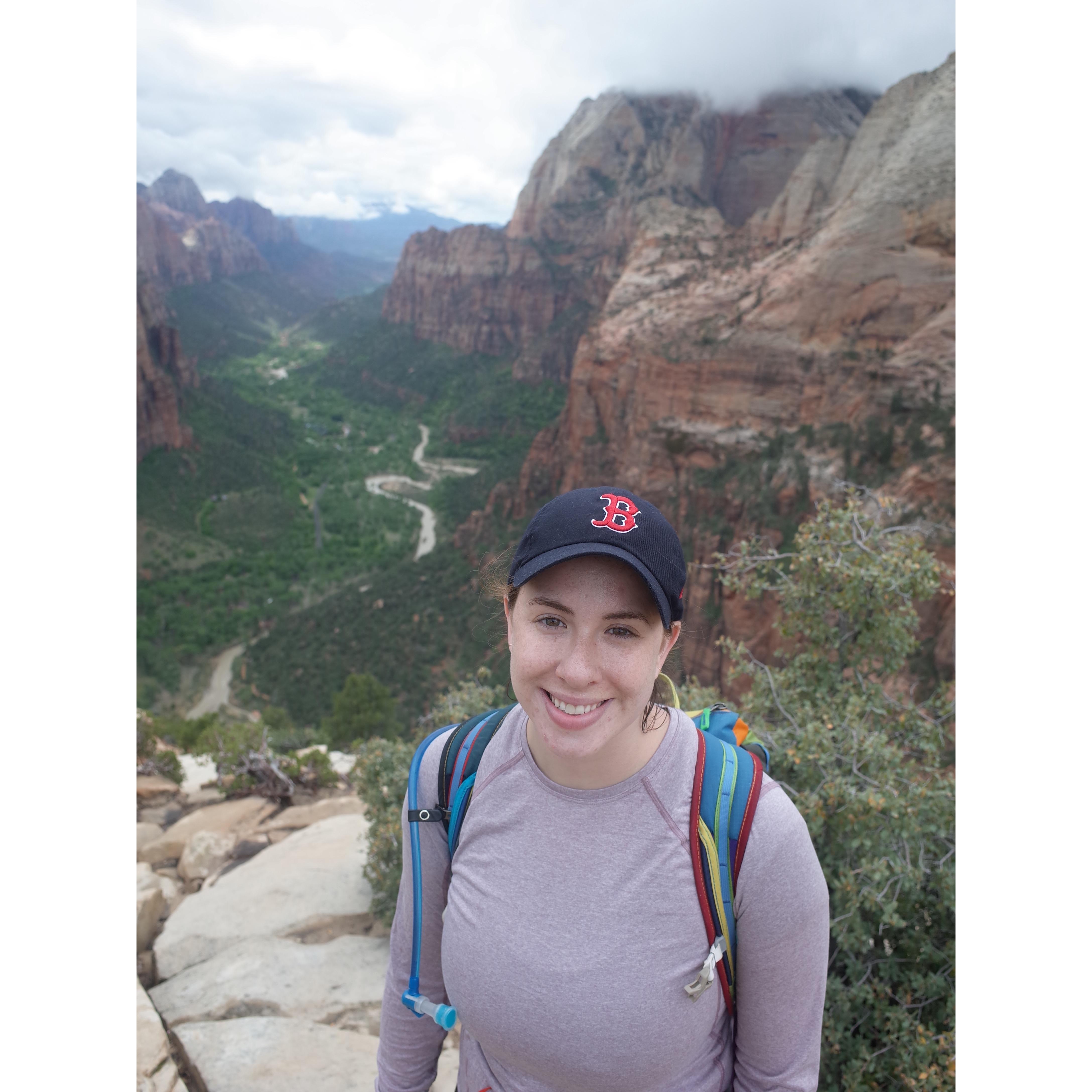 After our hike in Zion National Park