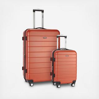 Wrangler 2-Piece Expandable Hardside Luggage Set