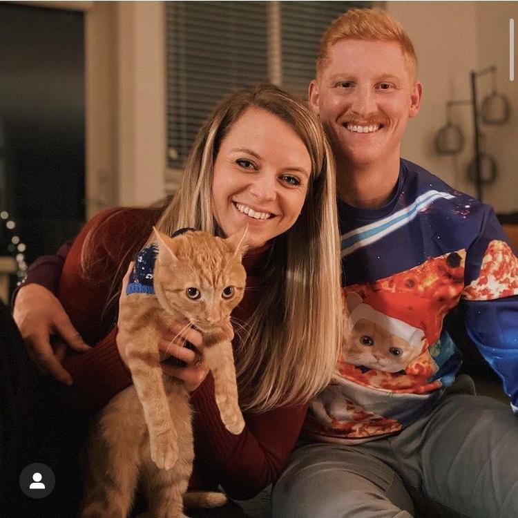 First Christmas with our little Arthur buddy!