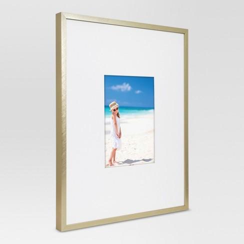Target Metal Frame - Brass - Matted Photo - Project 62™