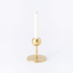 Aaron Probyn Brass Candleholder, Small