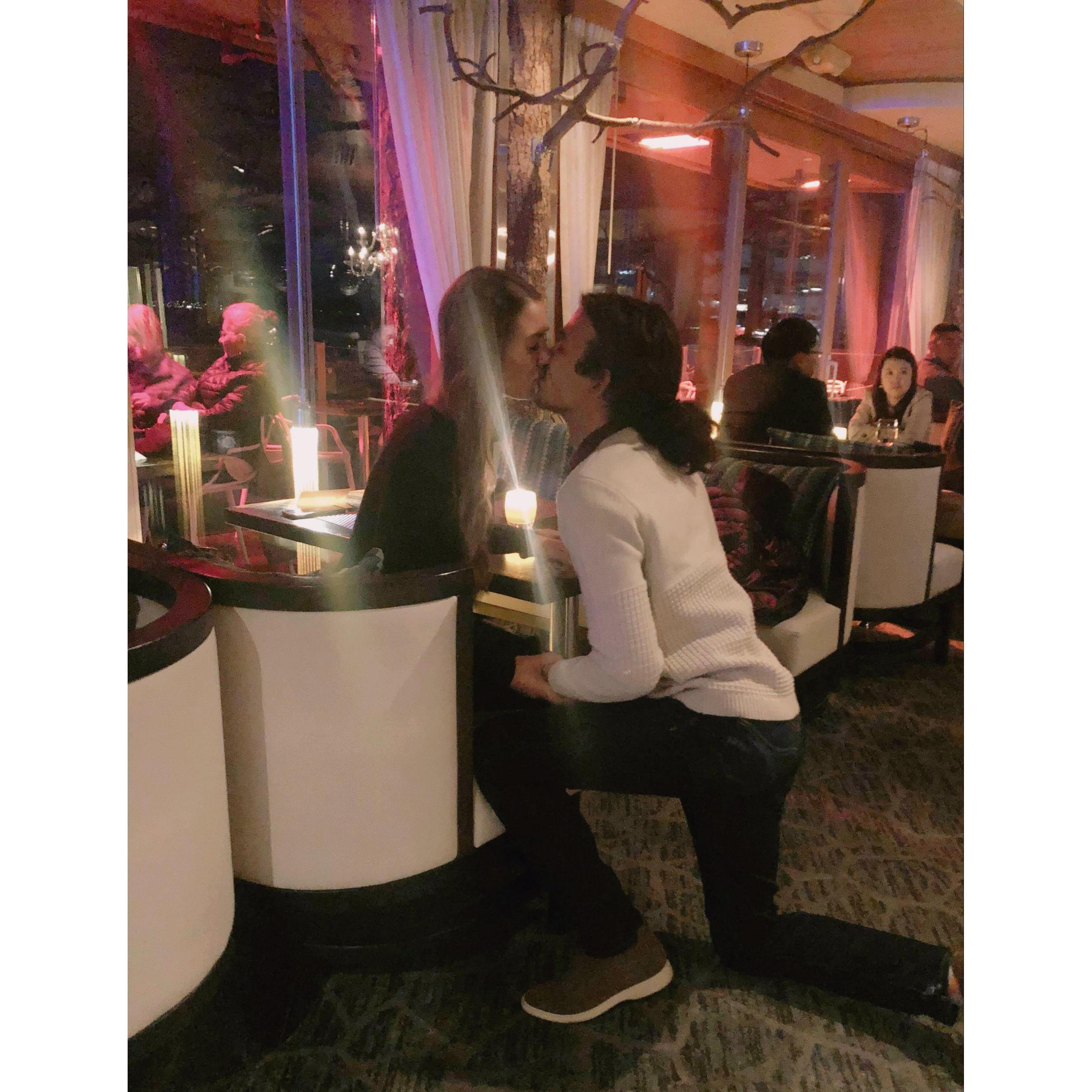 The engagement!