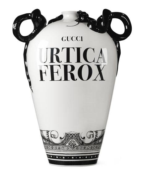 GucciSnake Urtica Ferox Porcelain Vase