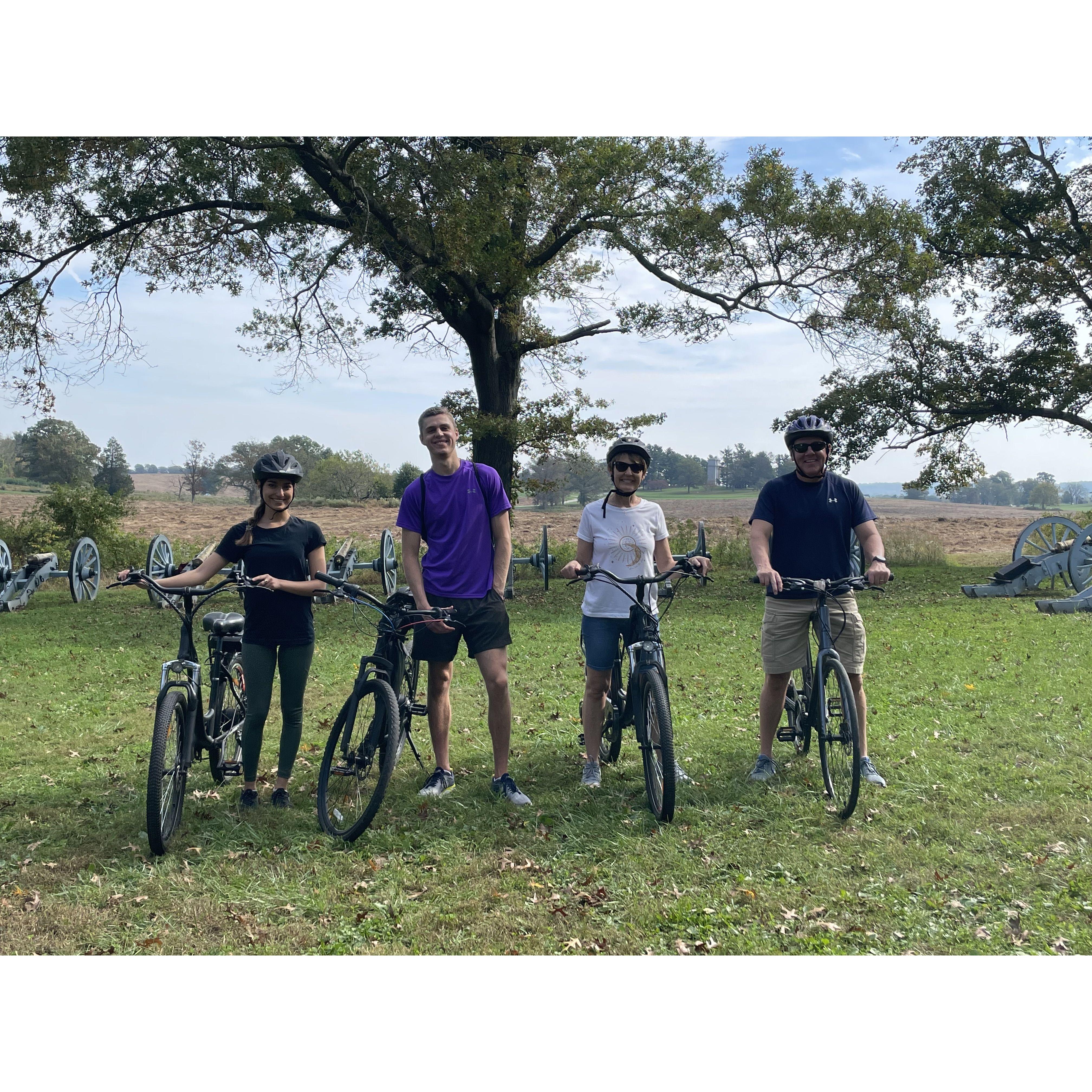 Biking in Valley Forge 10.16.2021