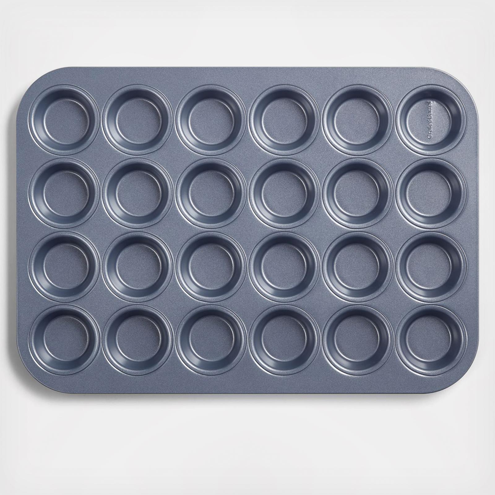 Crate and Barrel, Non-Stick 24-Cup Mini Muffin Pan - Zola