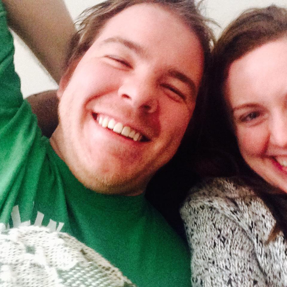 This was our first photo together!