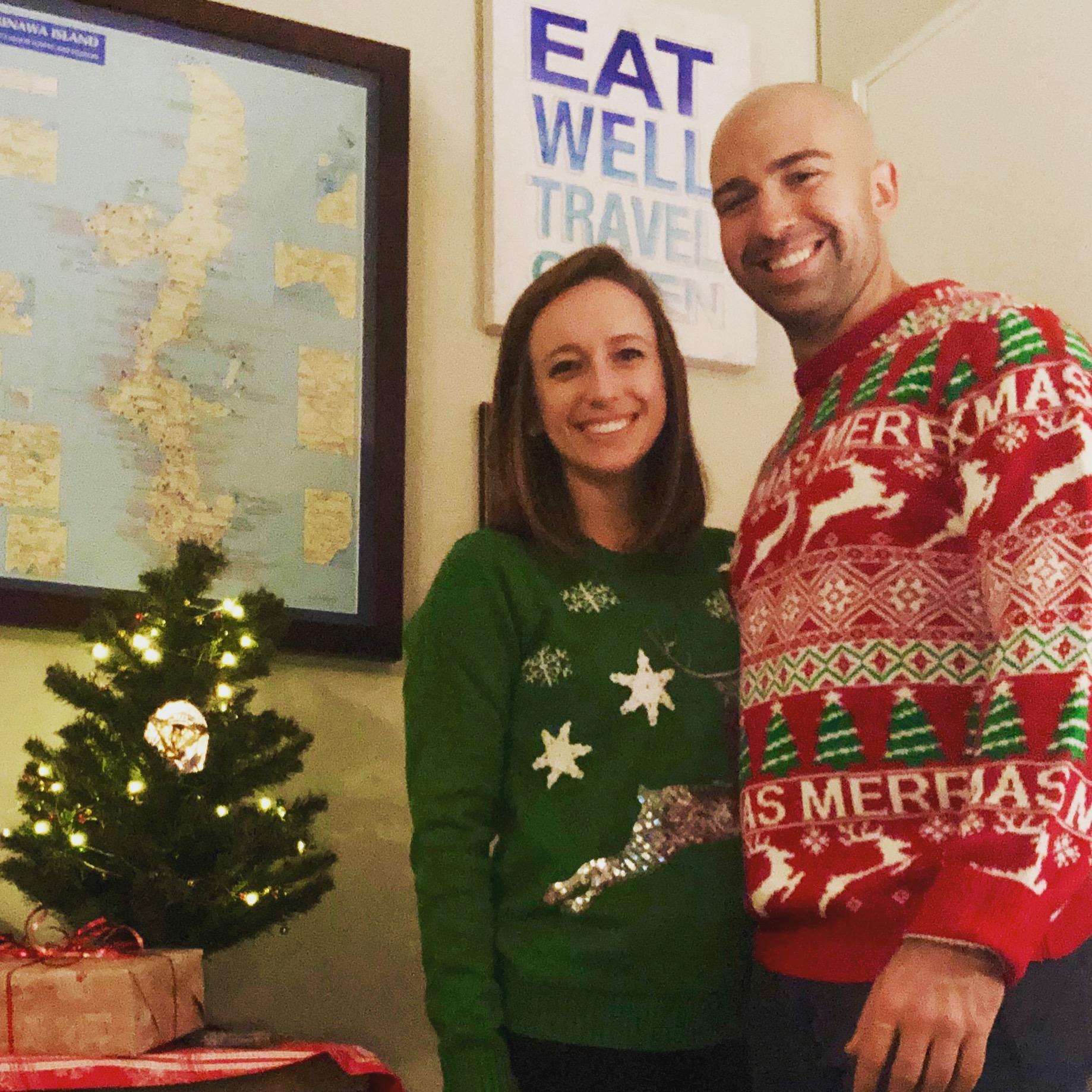 Tacky sweater Christmas!