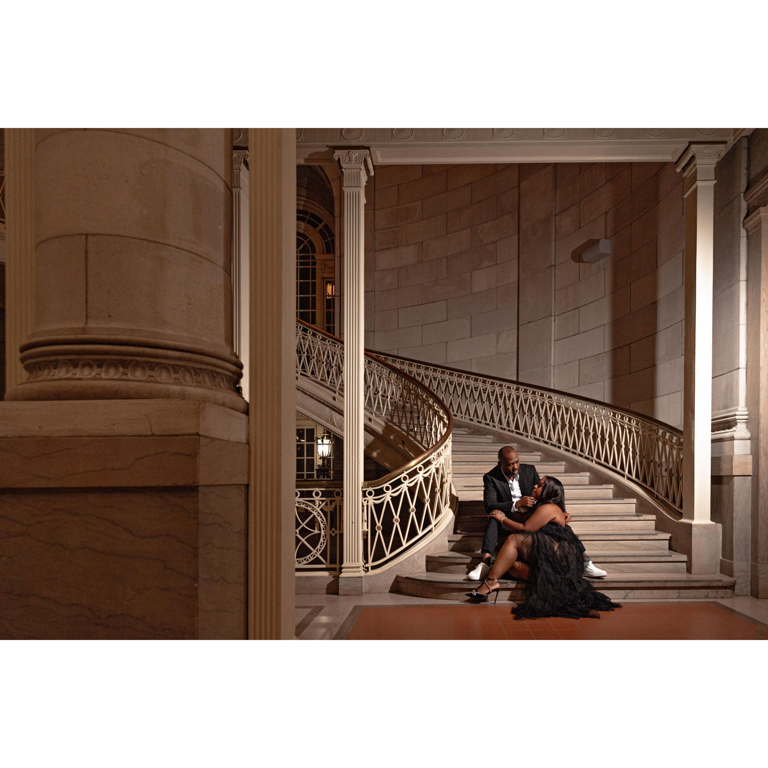 Engagement Photos @ Hartford City Hall