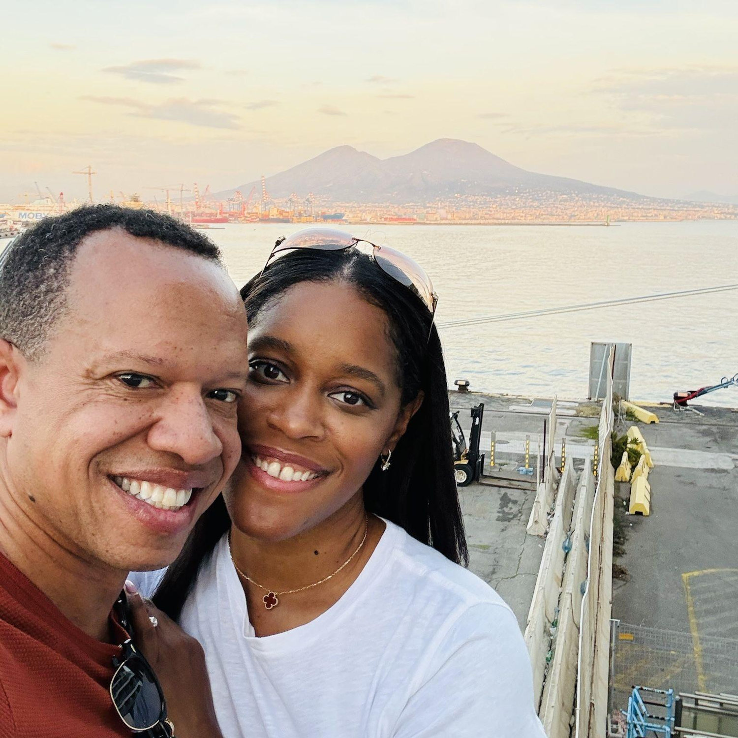 Cedric and Lace, cruising the Mediterranean