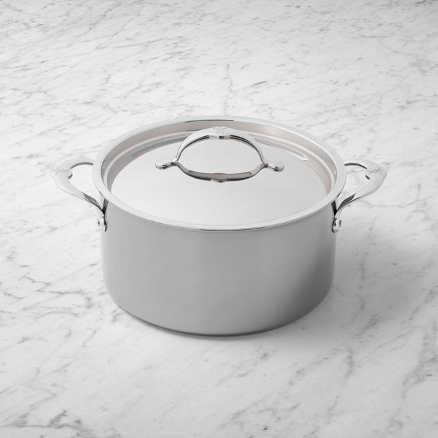 Hestan NanoBond Titanium Stainless-Steel Stockpot, 6-Qt.
