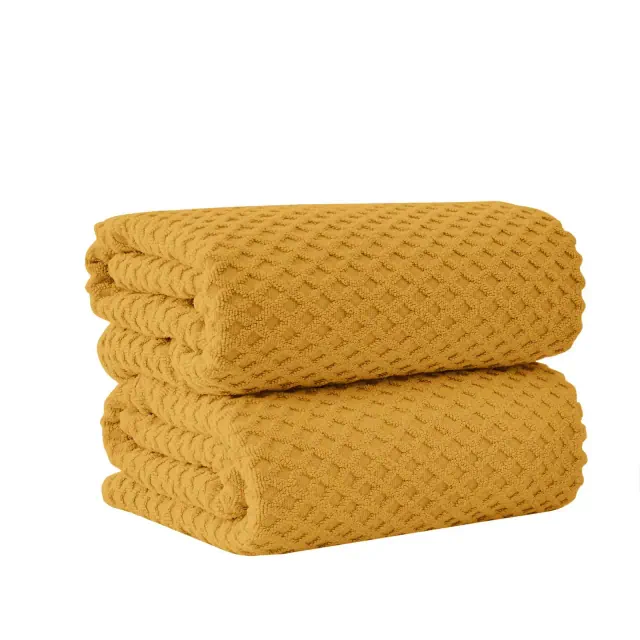 Cotton Quick-Dry Textured Towels - Great Bay Home