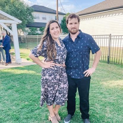 Our first wedding together!