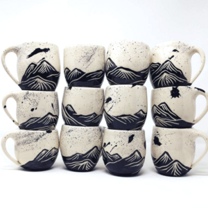 Splatter Mountain Mug