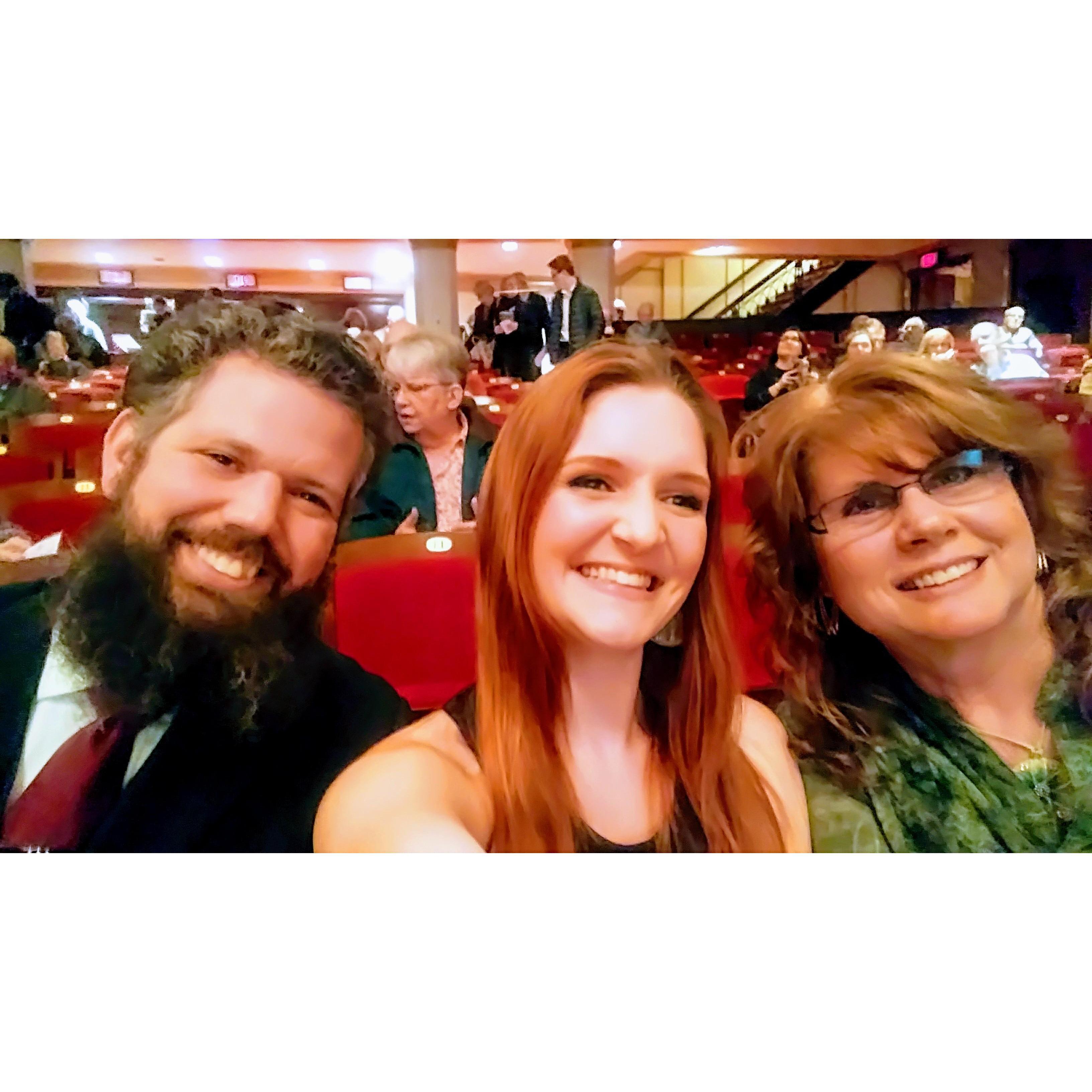 Seeing DSO perform with his parents