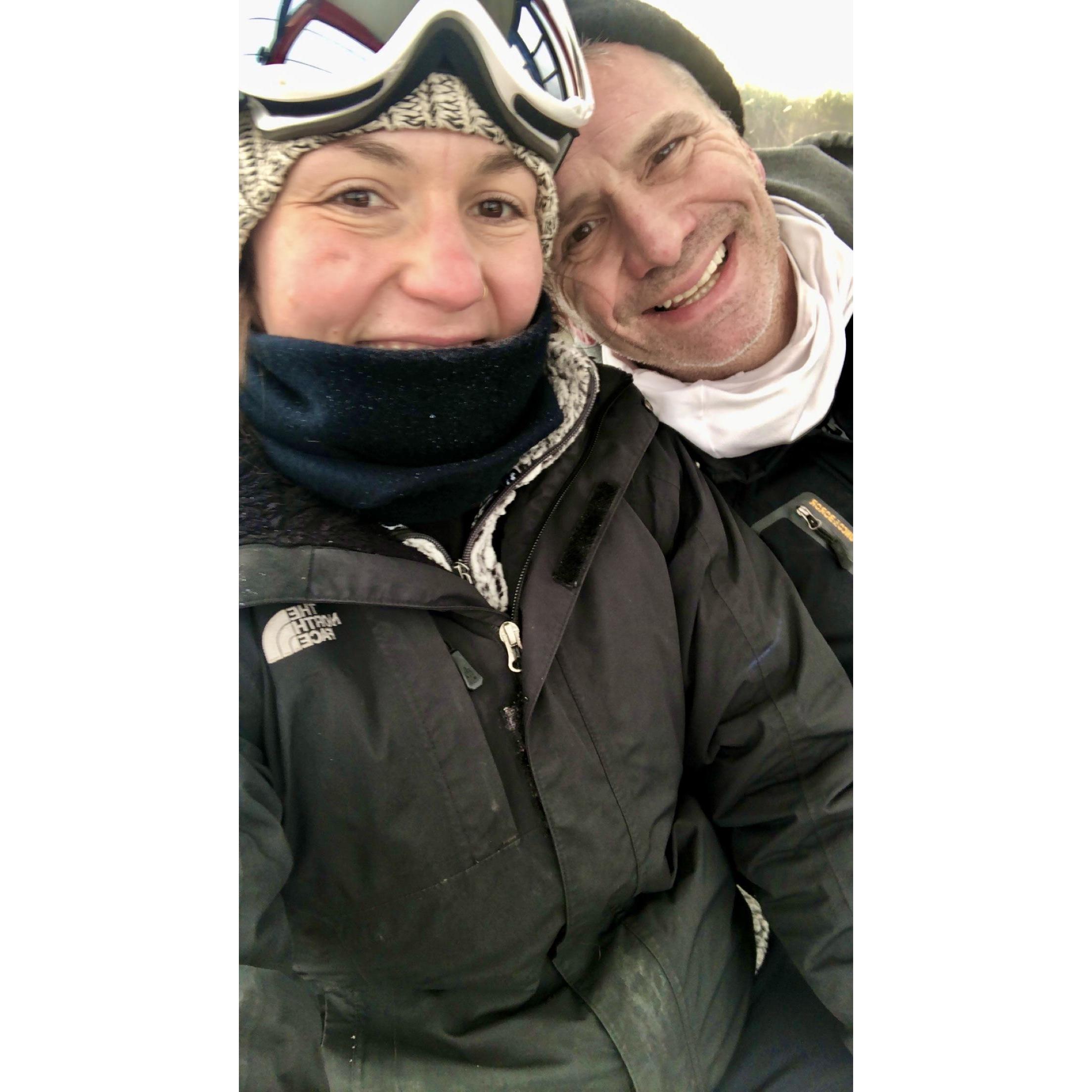 Ski Trip to Lutsen 2021. Brian can certainly shred it!