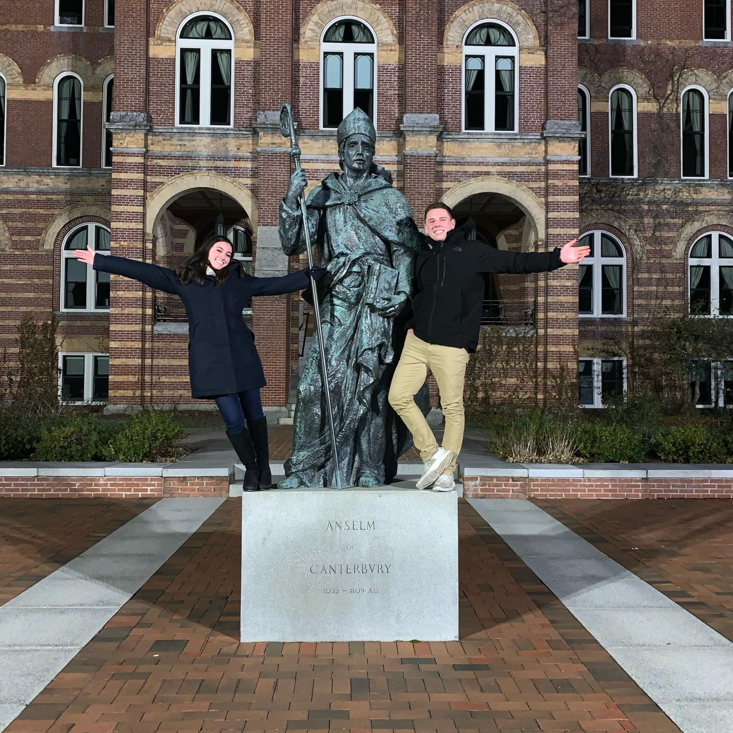 November 17th, 2019

The first time Sam visited Eleni at Saint Anselm! Now officially boyfriend and girlfriend :)