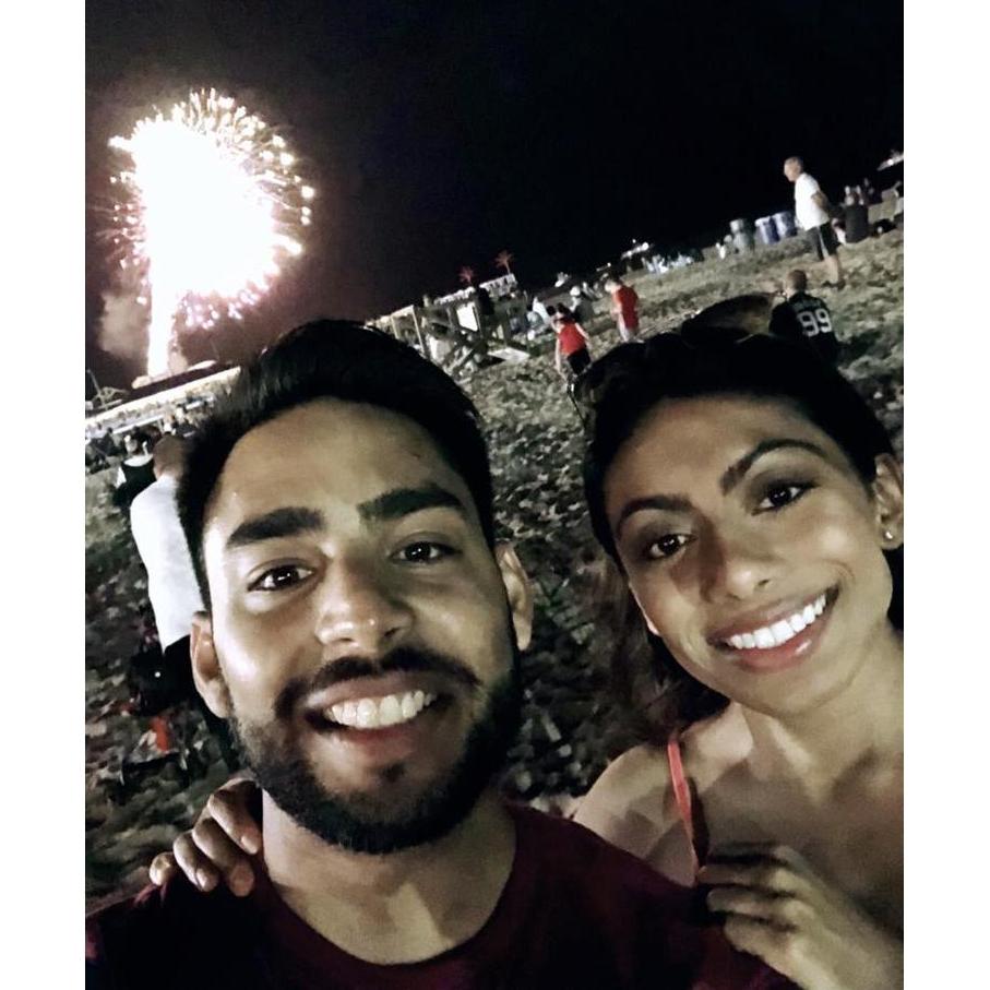 Boskie's favorite summer activity, fireworks at Asbury Park Beach.