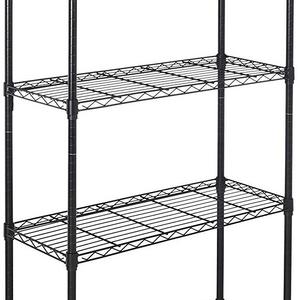 AmazonBasics 5-Shelf Shelving Unit - Black