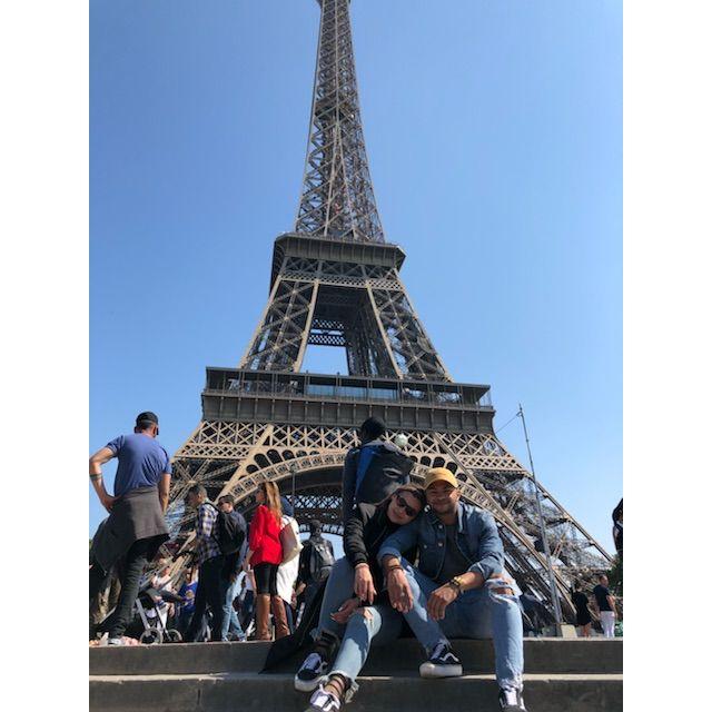2018 our first trip to Paris, France together.