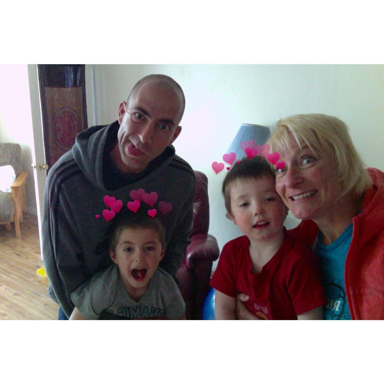 Becoming a family with the kids