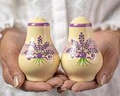 Salt and Pepper Shakers, Ceramic Cruet...