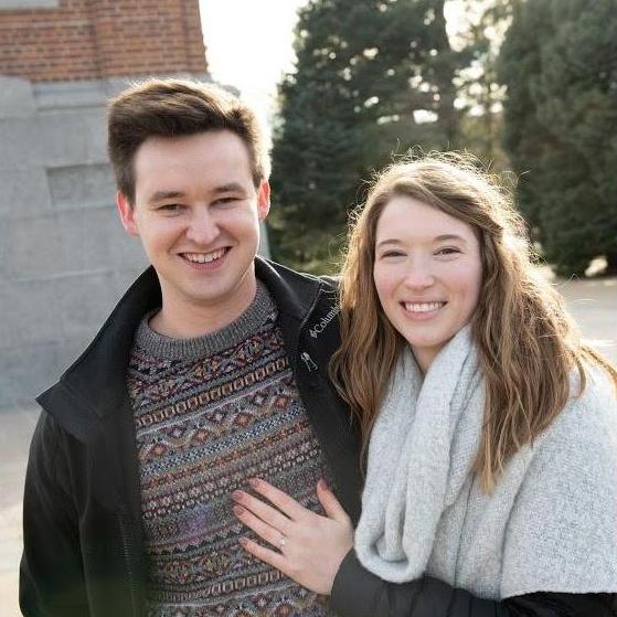 Nate proposed on December 7, 2019