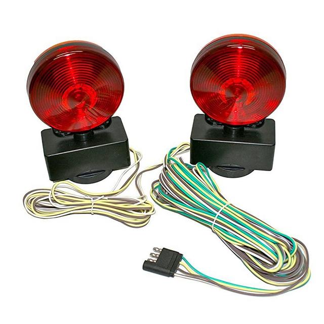 MaxxHaul 80778 Magnetic Towing Light Kit (Dual Sided for RV, Boat, Trailer and More DOT Approved)