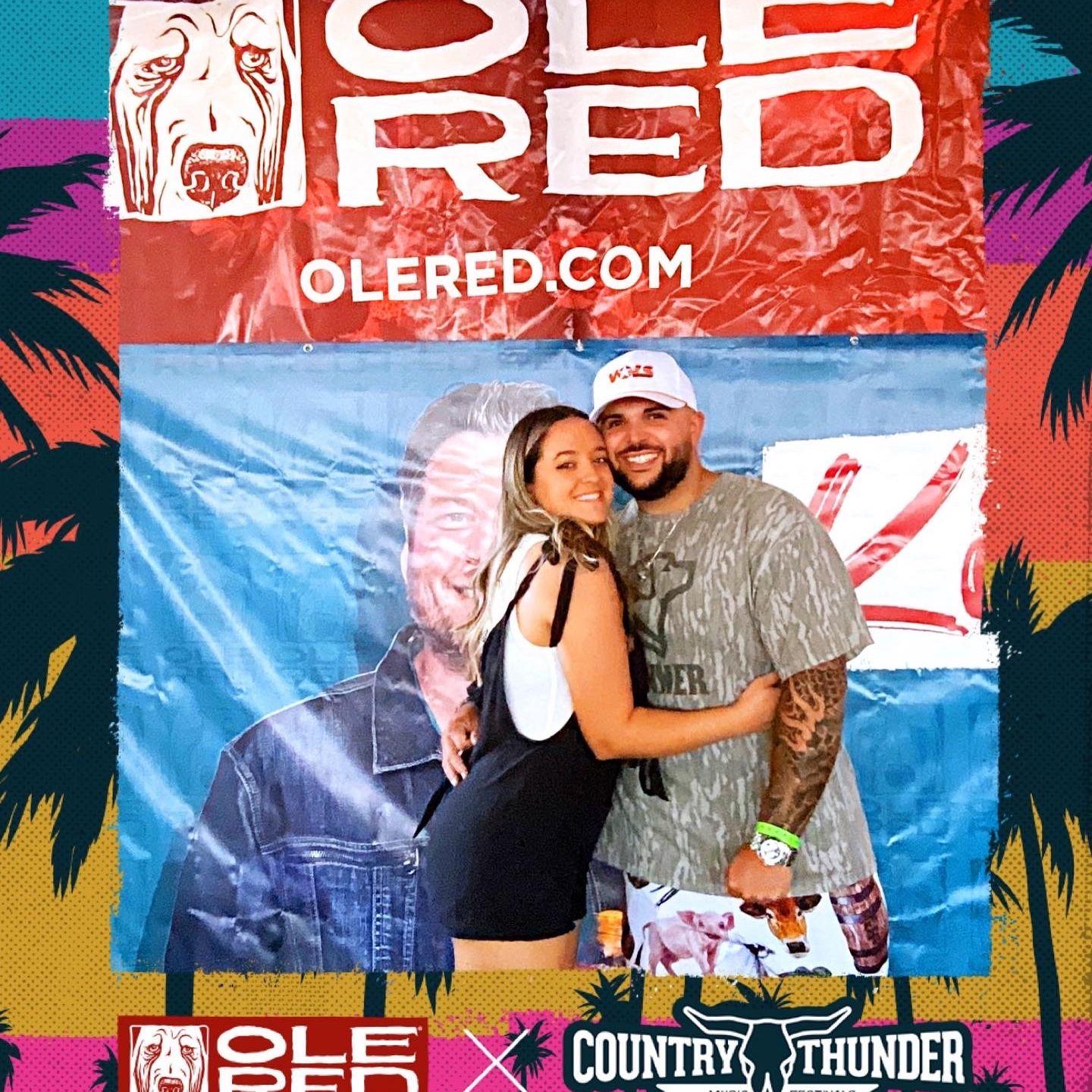 Our first "long trip" together. We went to a Country Music Festival, Halloween Horror Nights, and Disney World together.