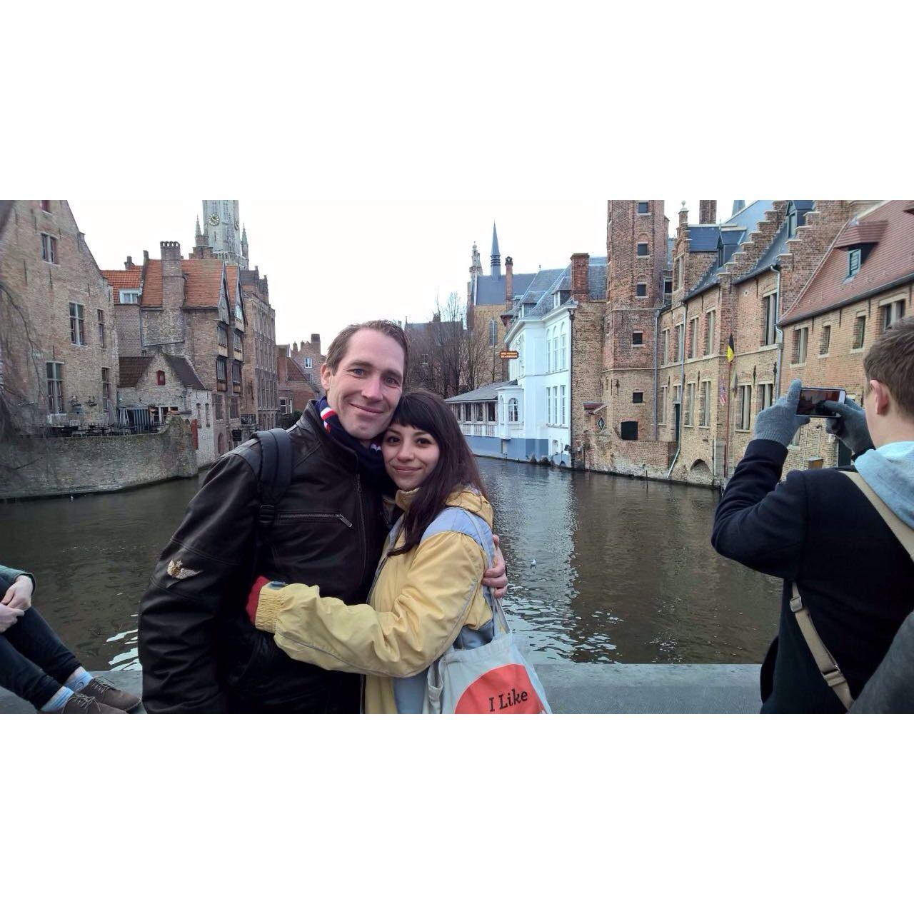 First photo together ever 💘