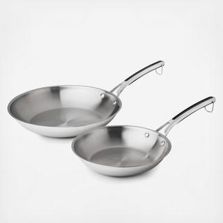 Copper Confidence Core 2-Piece Stainless Steel Frying Pan Starter Set