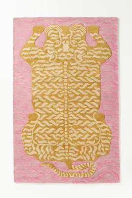 Tiger Hand-Tufted Wool Rug