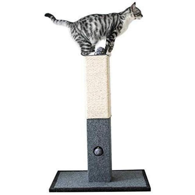 Catry Cat Tree Cat Scratching Post with Natural Rope
