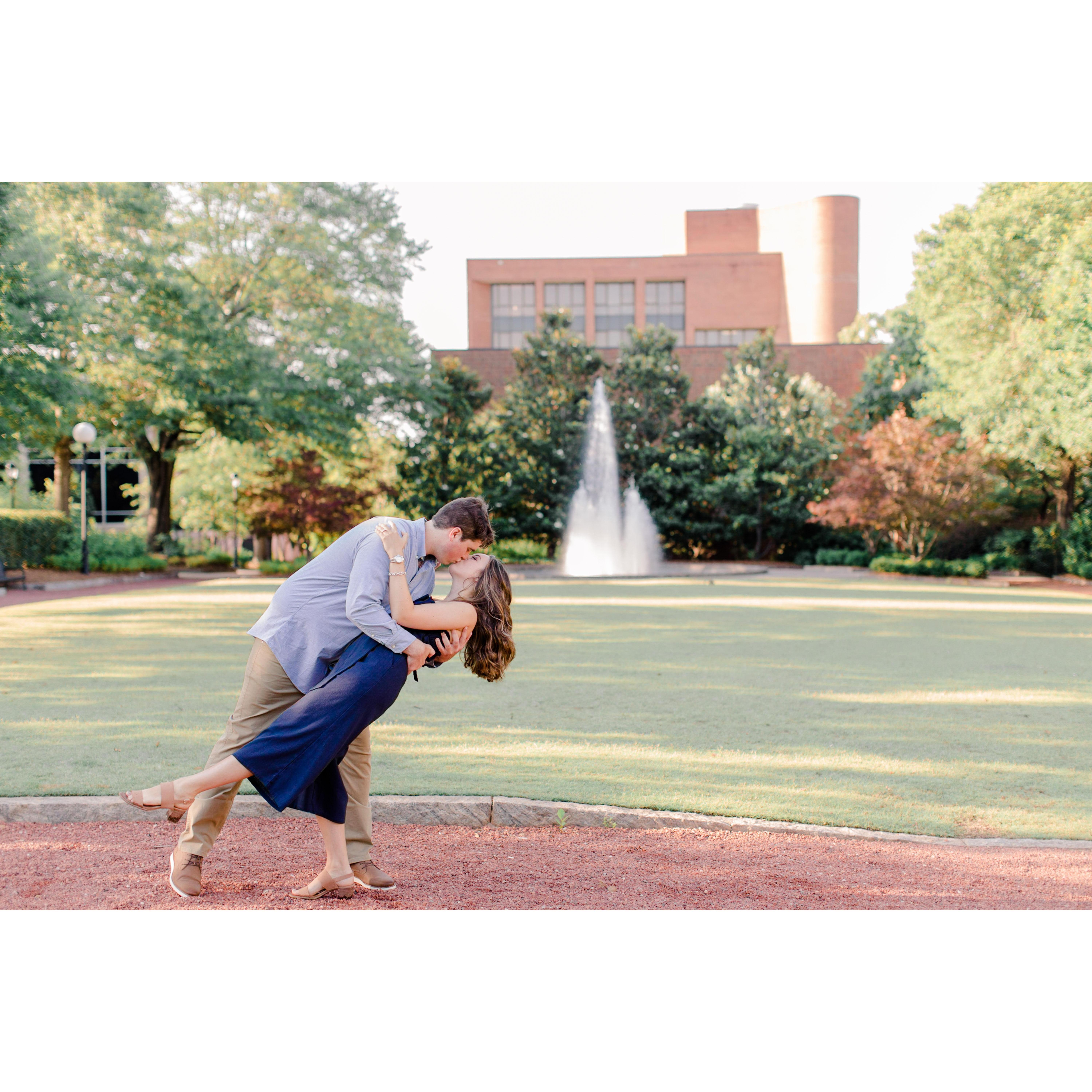 Herty Field, the spot David proposed!