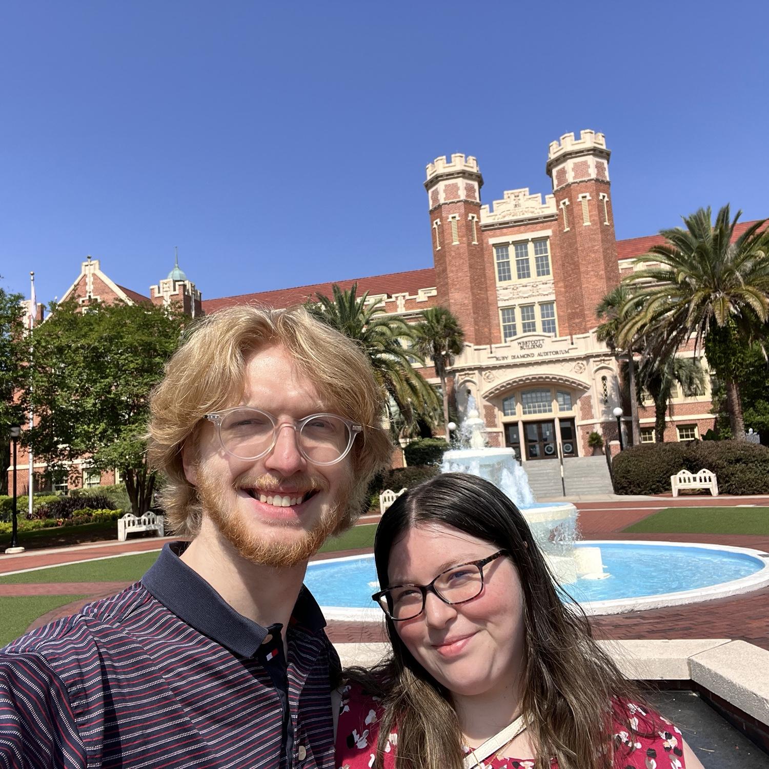 My first visit to FSU with the lady