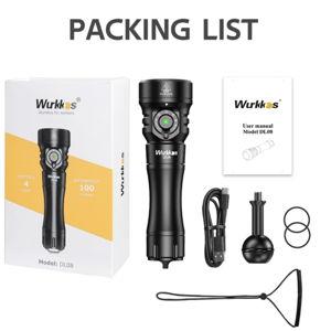 Wurkkos DL08 3600lm Rechargeable Diving Light for Tidepools