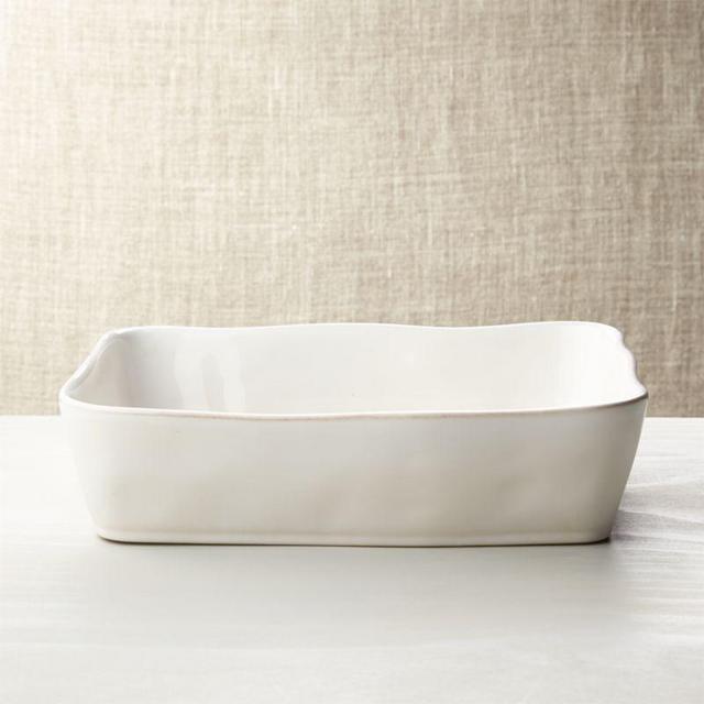 Marin White 10"x7" Baking Dish