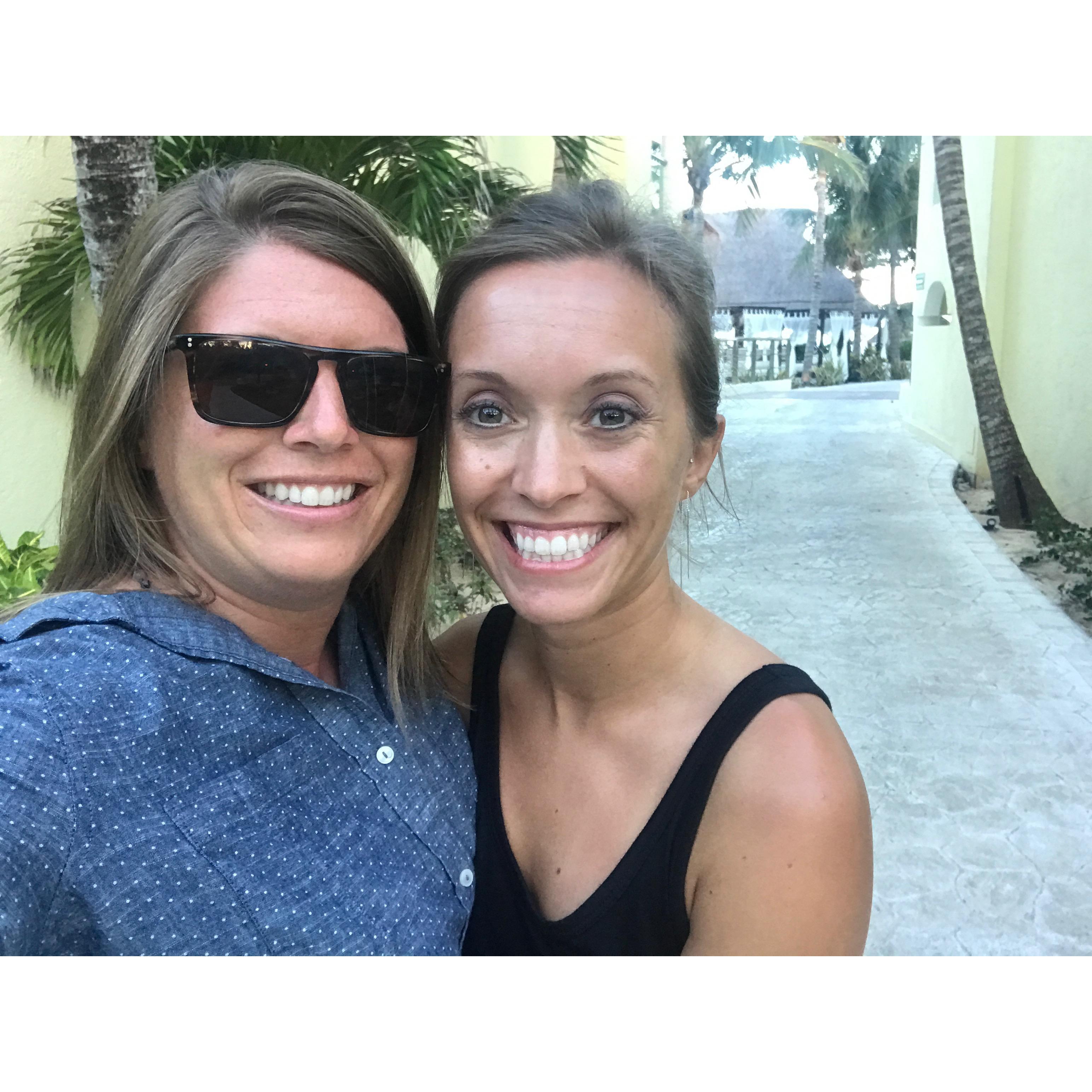 Headed to dinner at D'Italia Casitas, one of our favorite restaurants on property