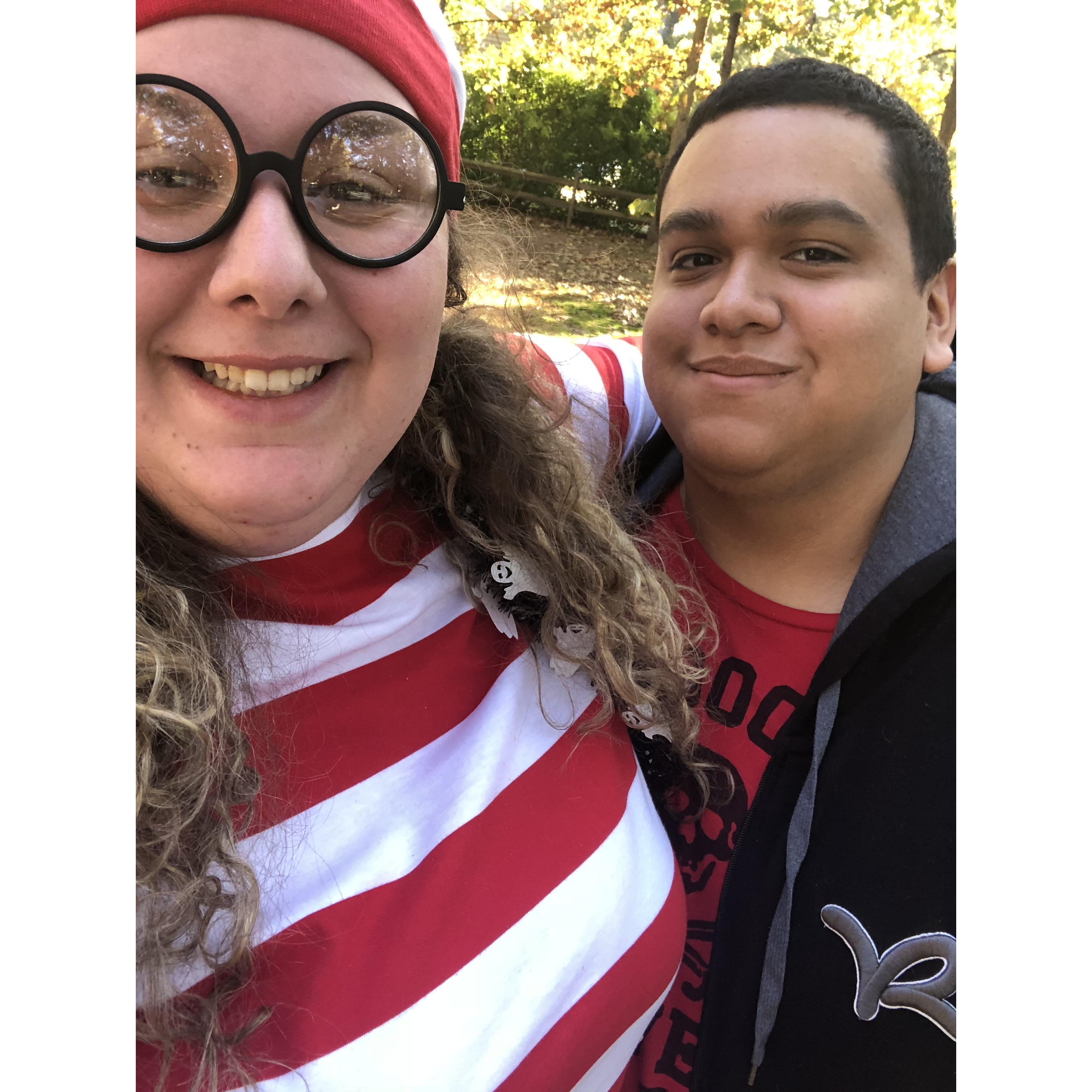 Our first Halloween - October 31, 2018