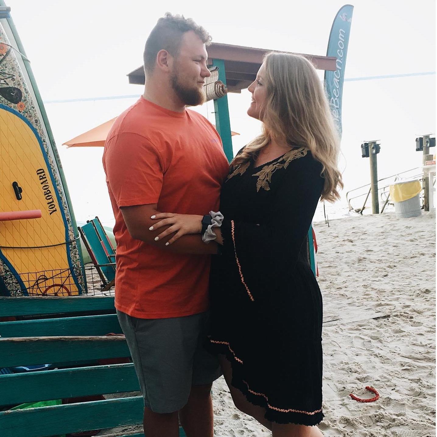 Austin's first time in Florida with the Johnson fam.