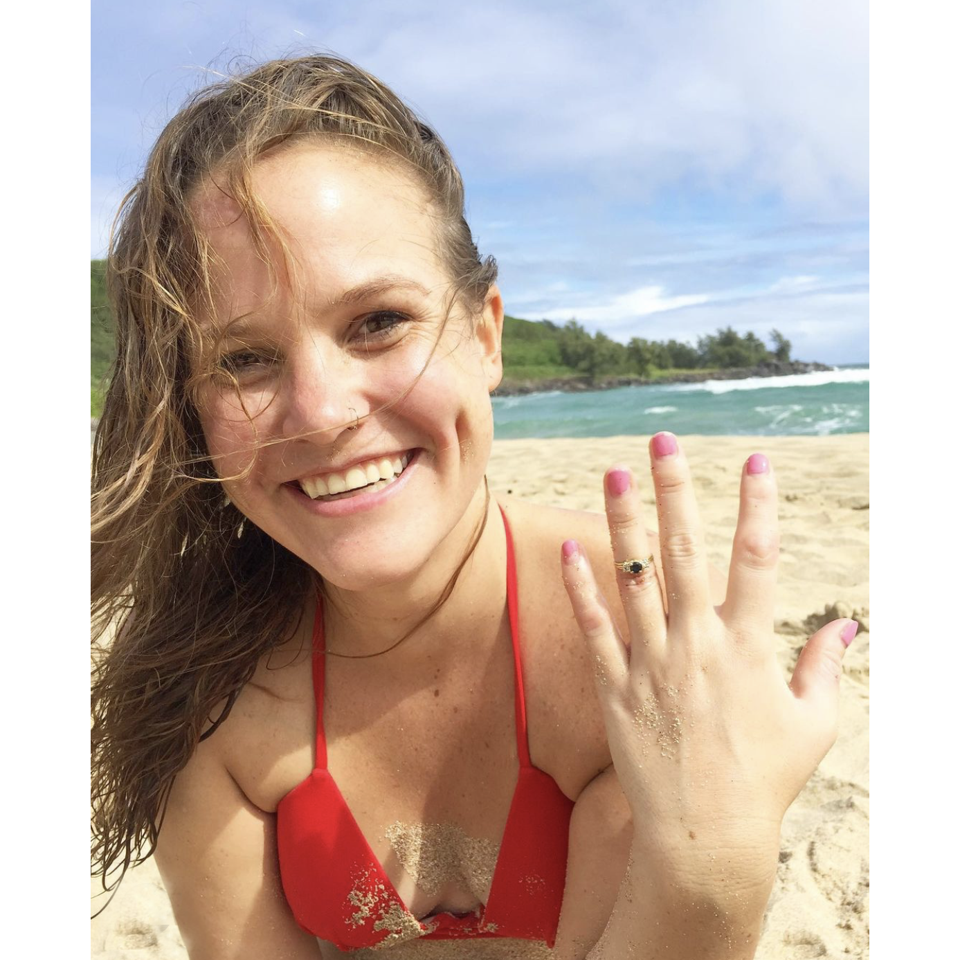 Which made this the perfect place to say yes!