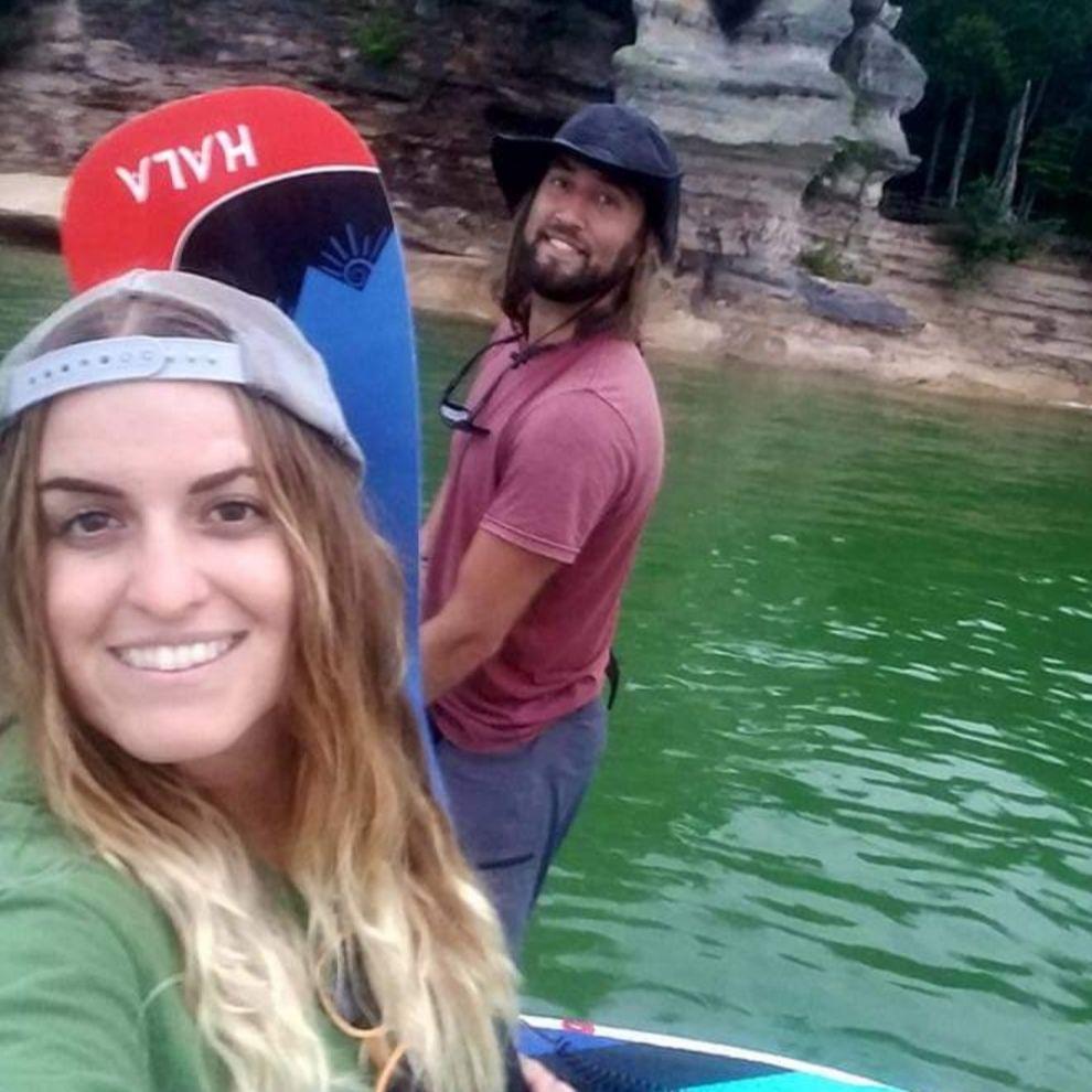 Our first paddle trip together to Pictured Rocks National Park