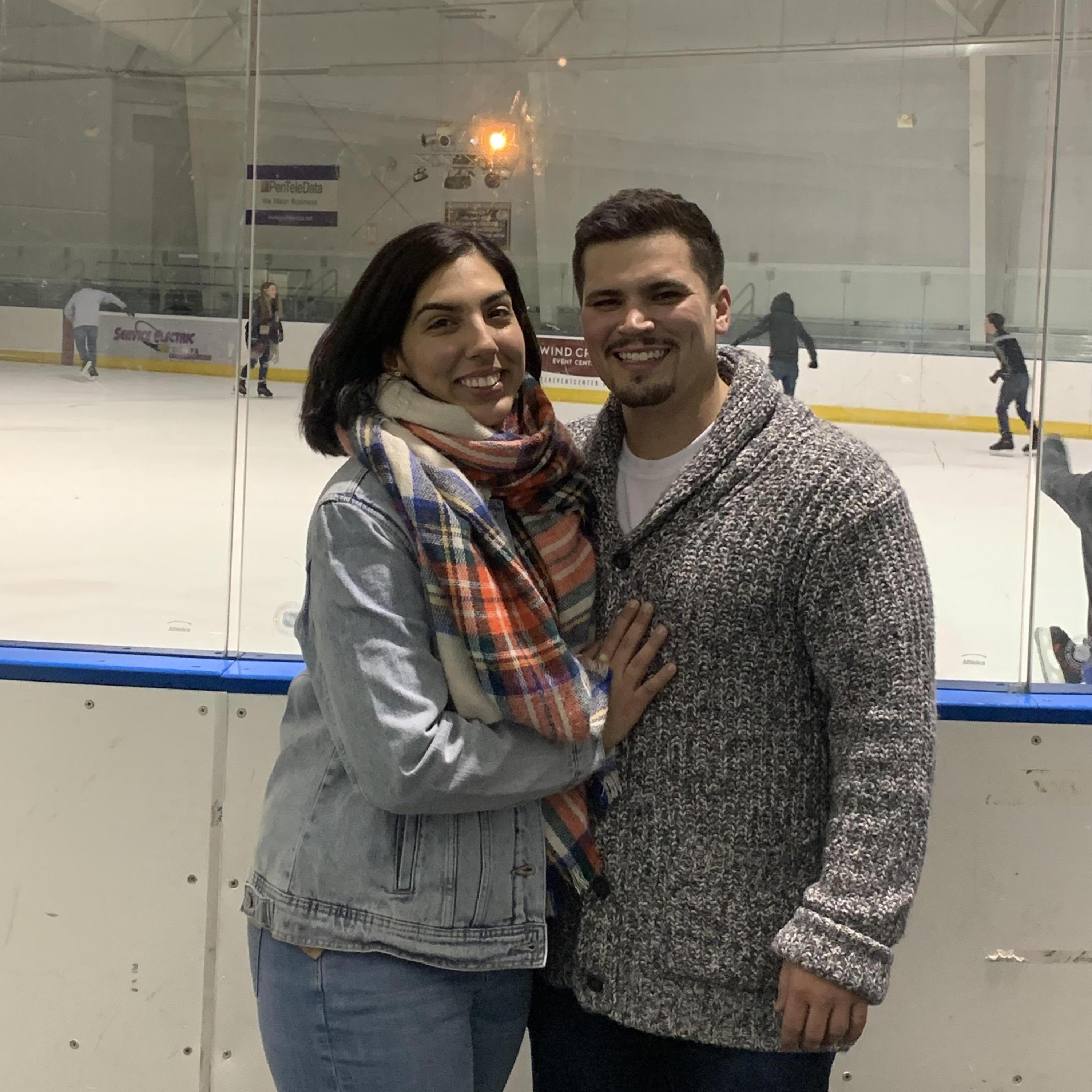 We only fell a few times...