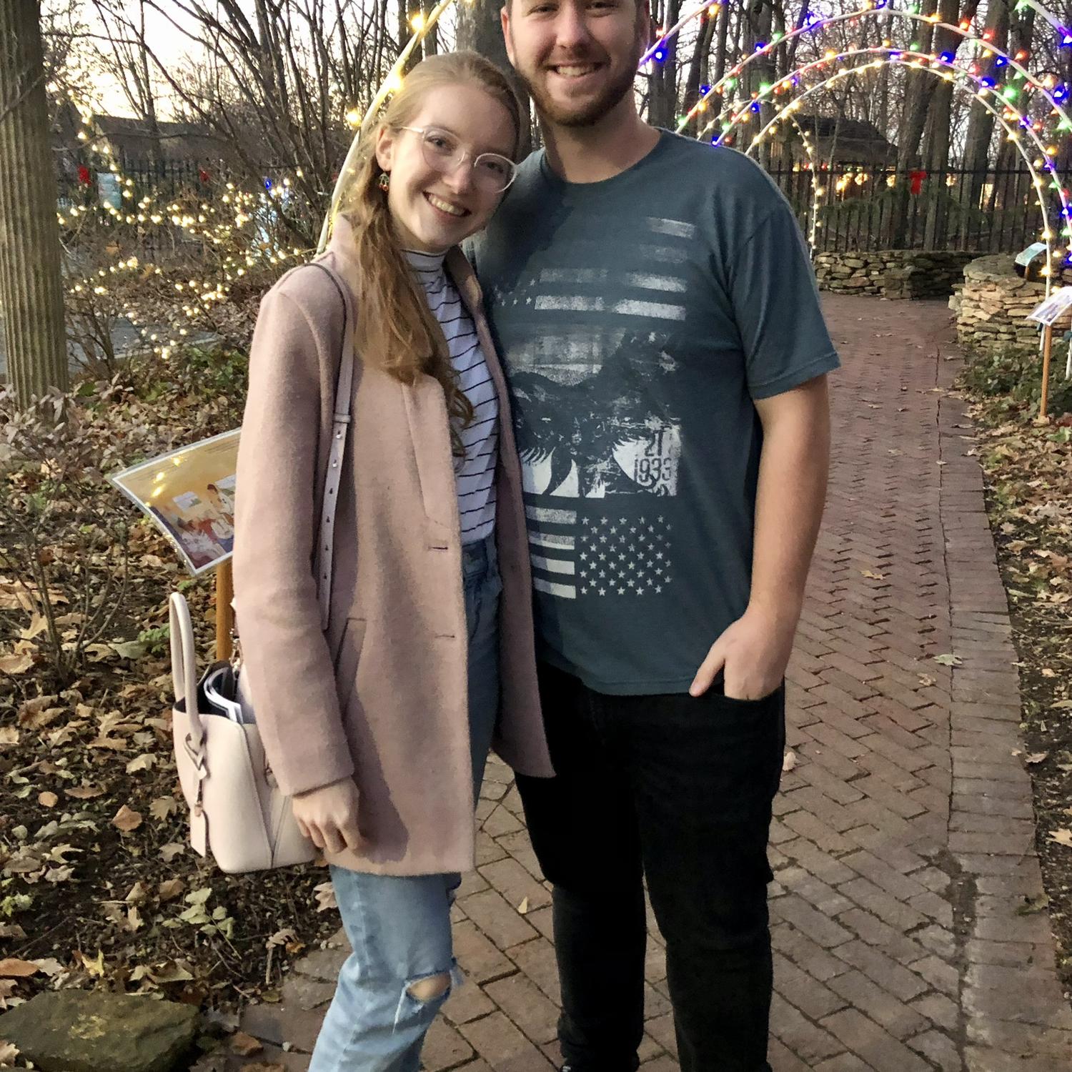 One month of dating. We had both already told our families how right it felt to be together.