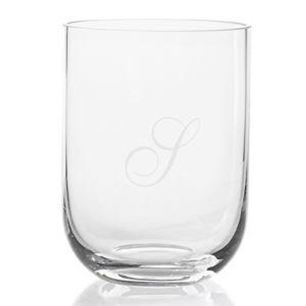 Monogrammed Handblown Vase