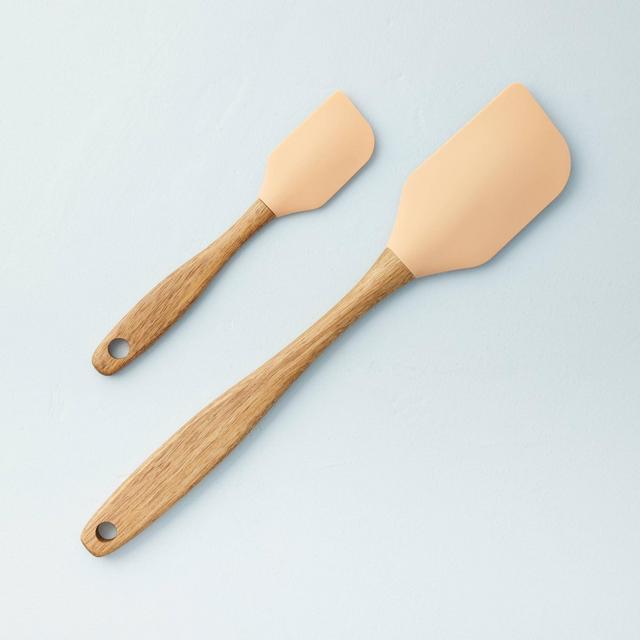 Silicone Spatula Set of 2 Tan - Hearth & Hand™ with Magnolia