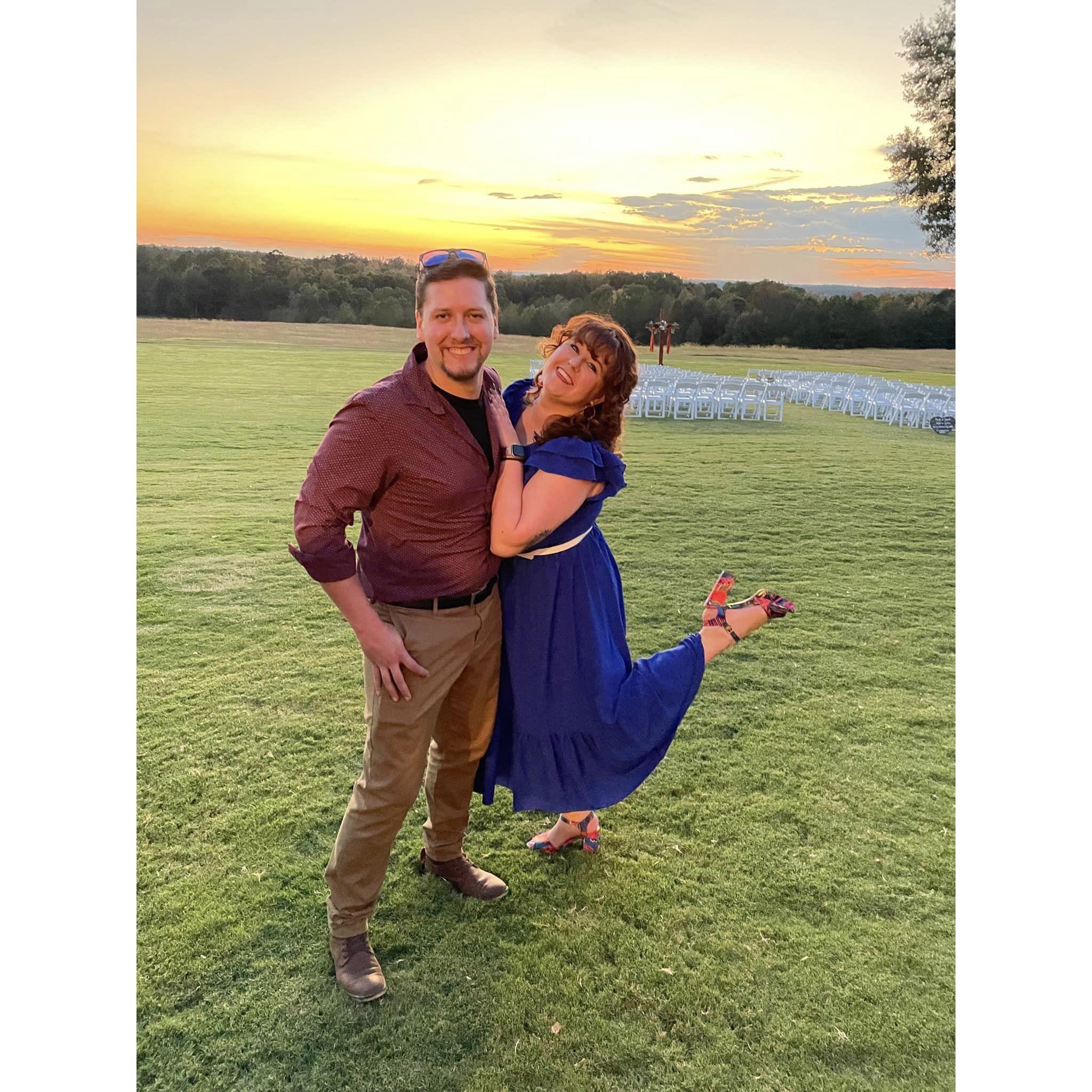 A golden hour photoshoot!